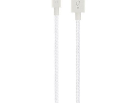 Cable Belkin Lightning Mixit Metallic Sync Charge 1.20 Mts - Blanco Sale