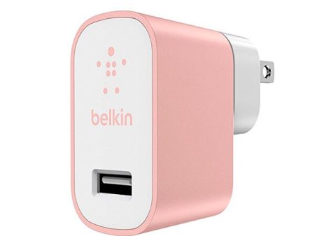 Cargador Belkin Home Charger Premium Metallic Universal 2.4A Oro Rosa Discount