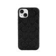 Case Coach Slim Envoltura De Cuero En Relieve Para iPhone 14- Negro Online Hot Sale