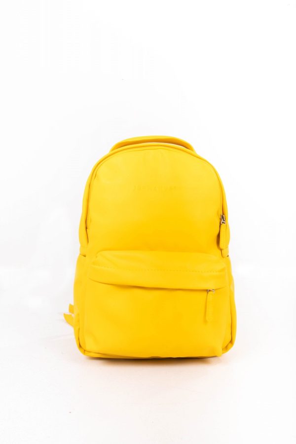 Backpack para Portatil en cuero sintético 15.6  Yellow Hot on Sale