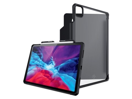 CASE ITSKINS HYBRID IPAD PRO 12.9 INCH 4TH 3RD BLACK For Sale