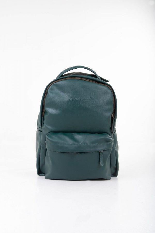 Backpack para Portatil en cuero sintético 15.6  Green Forest Discount