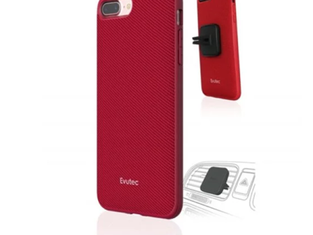 Case Evutec Para iPhone 6 Plus 6s Plus 7 Plus 8 Plus - Rojo For Sale