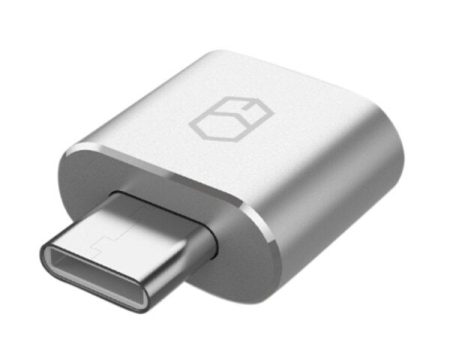 Adaptador Patchworks USB-C -USB Plata For Discount