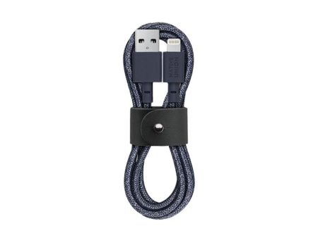 Cable Trenzado Native Union Belt Lightning 1.2m - Azul on Sale