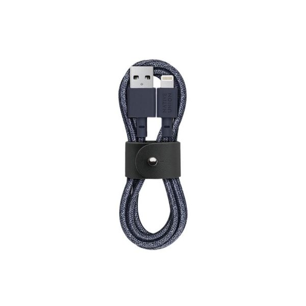 Cable Trenzado Native Union Belt Lightning 1.2m - Azul on Sale