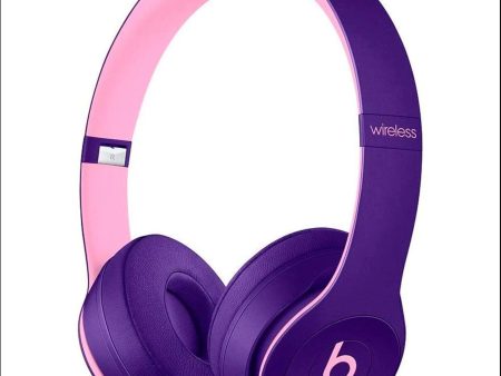 Audífonos Apple Solo 3 Wireless Pop Dr. Dre over-ear BT violeta For Cheap