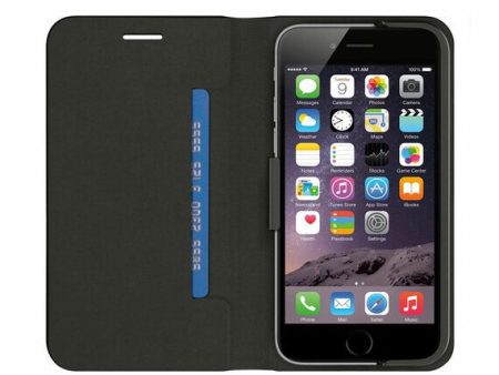 Case Folio Clásica Para Iphone 6 - Negro For Cheap