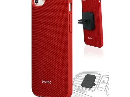 Funda Evutec para iPhone 6 6s 7 8 - Rojo For Discount