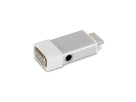 Adaptador Moshi Portable Hdmi a Vga Con Audio - Silver Online Sale