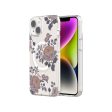 Case protectora Coach con MagSafe Para iPhone 14 - Moody Floral Púrpura For Discount