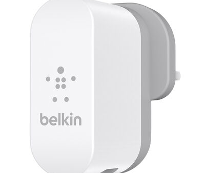 Cargador de Pared Giratorio BELKIN de 2 puertos USB - Blanco Cheap