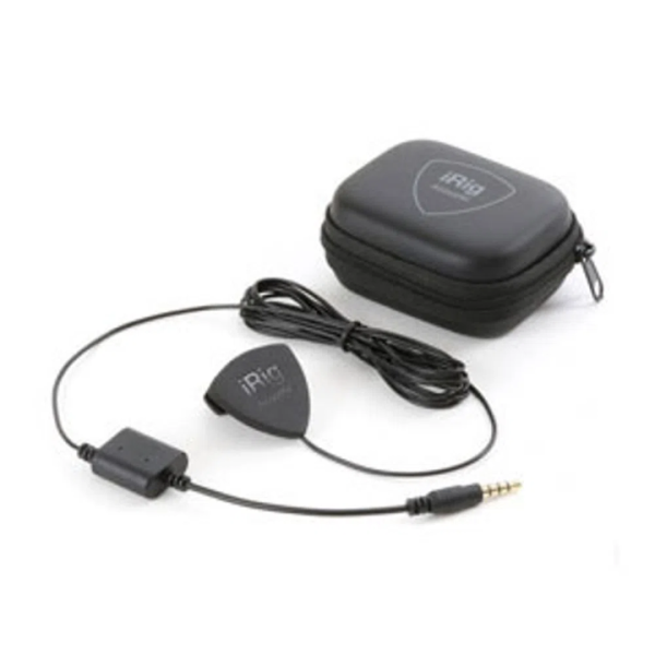 Adaptador Irig Acoustic Guitar Para IPOD IPHONE IPAD - Negro Online Hot Sale