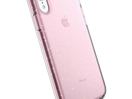 Case SPECK PRESIDIO + GLITT Para iPhone Xr - Rosa Sale