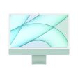 iMac con pantalla Retina 4,5K de 24 pulgadas: Chip M1 de Apple con CPU de ocho núcleos y GPU de ocho núcleos, 256 GB SSD - Verde Online now