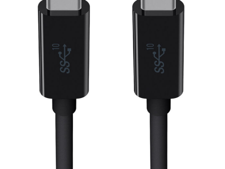 Cable Belkin USB-C a USC-C - 1 M - Súper Speed 3.1 Tranferecia Hasta 10 Gbps - Negro on Sale