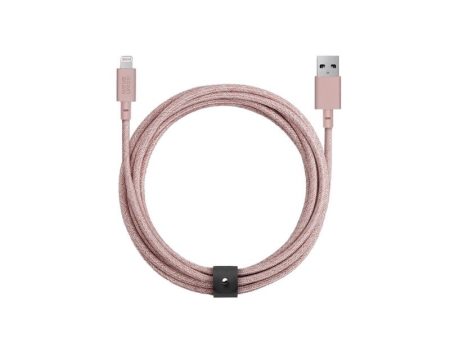 Native Union Cable Trenzado Belt Lightning 3m - Rosa Supply