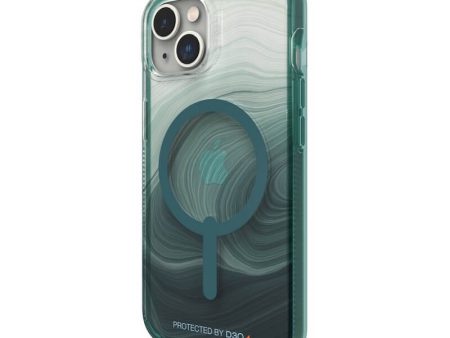 Case GEAR4 Milan Snap con MagSafe para iPhone 14 Plus - Transparente Verde Cheap