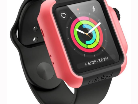 Case CATALYS IMPAC Para Apple Watch  42MM-  Coral Online Sale