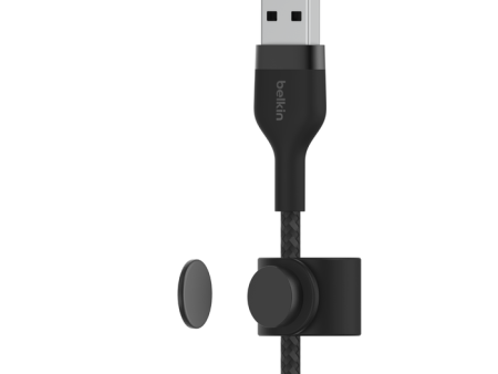 Cable Belkin USB-A a Lightning - 1M - Pro Flex - Negro Fashion