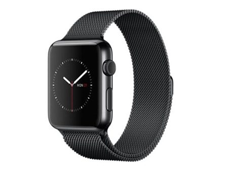 Banda MILANESE LOOP Para Apple Watch de 38mm -  Negro Sale