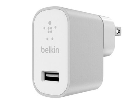 Cargador Belkin Mixit Metallic 2.4 Amp - Blanco Sale