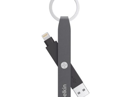 Cable   Llavero Belkin Lightning Mixit Keychain - Silver Online Sale