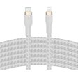 Cable Belkin USB-C a Lightning - 3M - Pro Flex - Blanco For Cheap