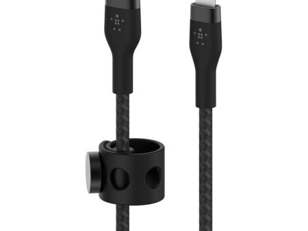 Cable Belkin USB-C a USB-C - 3M - Pro Flex - Negro Supply