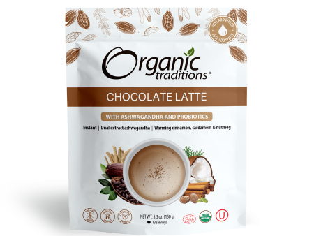 Organic Chocolate Latte with Ashwagandha and Probiotics For Sale