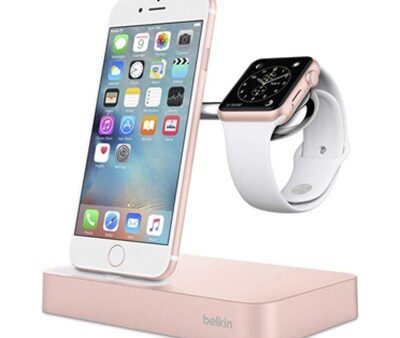 Apple Watch Belkin Conector Lightning - Oro Rosa Fashion