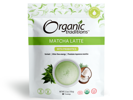 Organic Matcha Latte with Probiotics Online Hot Sale