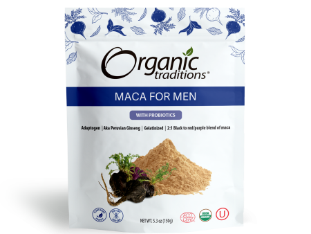 Organic Maca for Men with Probiotics Online Sale