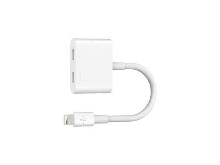 Adaptador Belkin Lightning Rockstar - Blanco Online Hot Sale