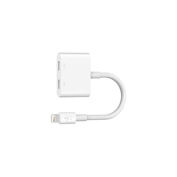 Adaptador Belkin Lightning Rockstar - Blanco Online Hot Sale