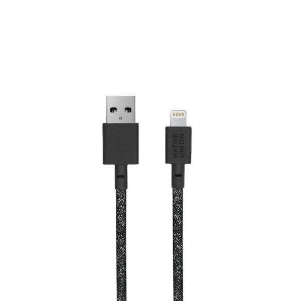 Cable Trenzado Lightning Native Union de 1.2m - Negro Cosmos Cheap