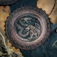 Serpent Hour altar cloth in Earth, limited edition Sale