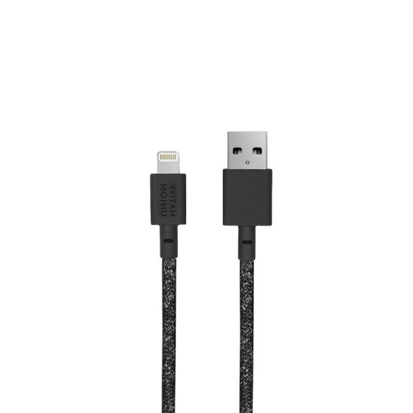 Cable Trenzado Lightning Native Union de 1.2m - Negro Cosmos Cheap