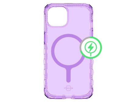 Case ITSKINS SUPREME MAGCLEAR Para iPhone 14 Plus - Morado For Sale