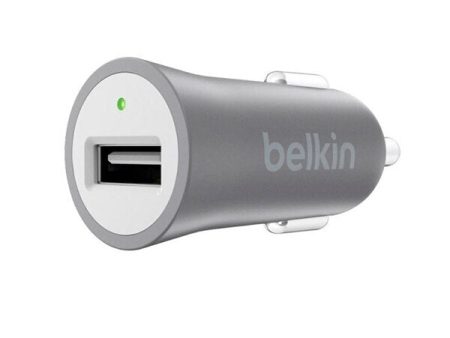 Cargador Belkin Para Carro Gris Online